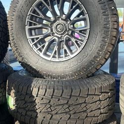 WHEELS FUEL 17” INCH Brand New