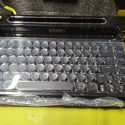 Computer Keyboard And Typewriter 