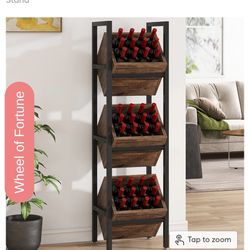 New three tier wine rack or storage rack