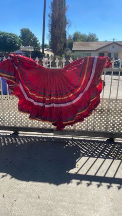Dress red dancing