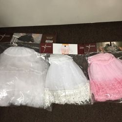 Petticoats $7Each Many Sizes