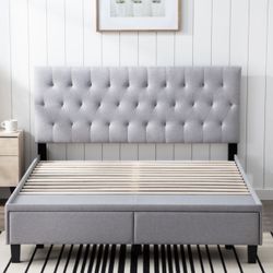 Upholstered Storage Bed (King Size)