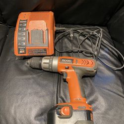 Ridgid 14.4V Drill and Charger
