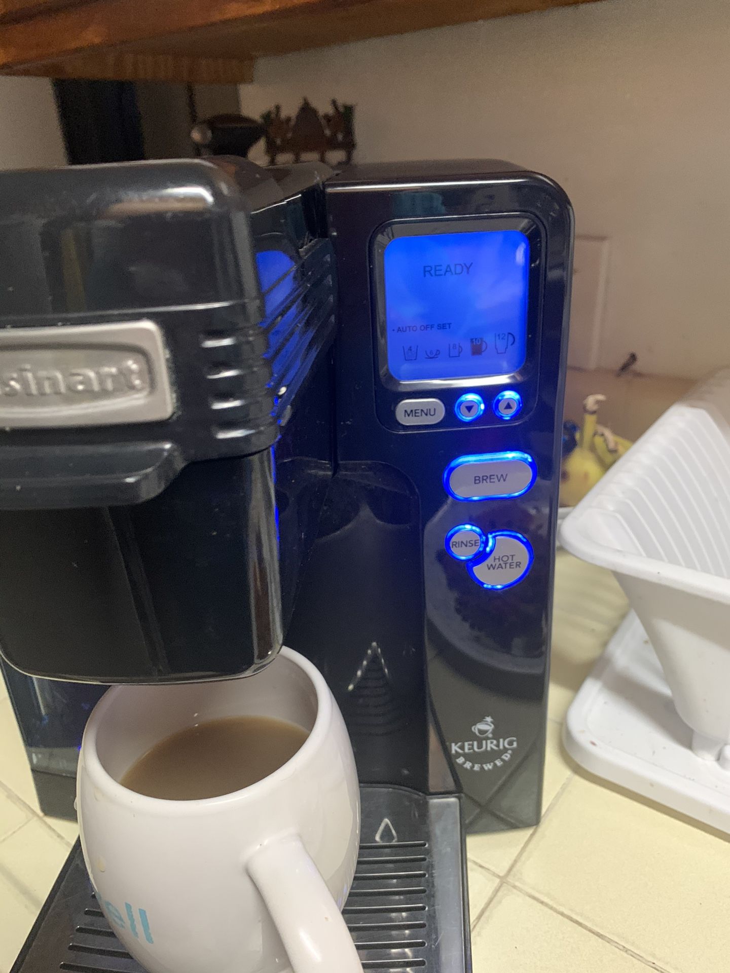 Cuisinart /Keurig Ss 770 Brewing Machine . Perfect For Office It Has Hot Water For Tea Or Soup And Also Self Cleaning. Reduced 