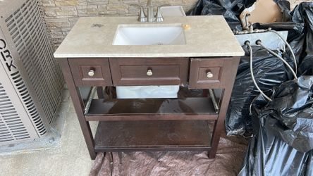 Vanity with drawer