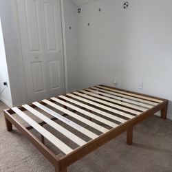 Brown Full-Size Bedframe