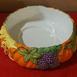 Partylite Harvest Time 3 Wick Candle Holder