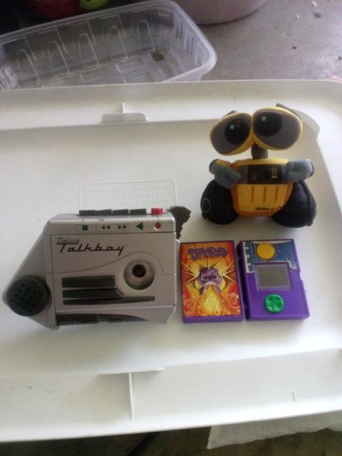 Deluxe Talk Boy To Spyro And Held Games And One Stuffed Something