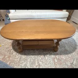 Topia Oval Coffee Table