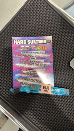 HARD SUMMER SUNDAY ONLY