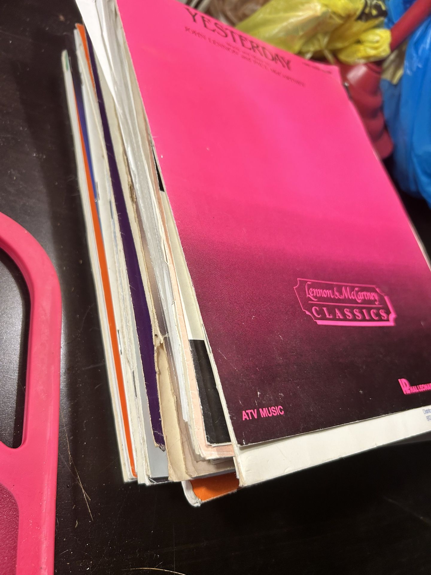 Mixture Of Sheet Music
