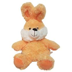 sensory plush orange rabbit 16" 1.7 lbs