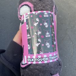 Kuromi Hello Kitty Blanket