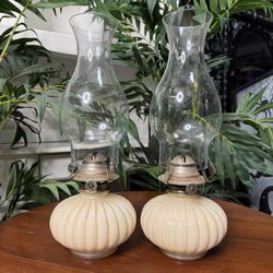 MCM Lamps Made In USA Vintage Mid Century Lights