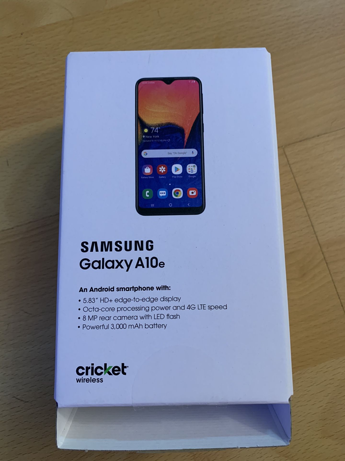 New Never Used SamSung A10E (Cricket wireless)