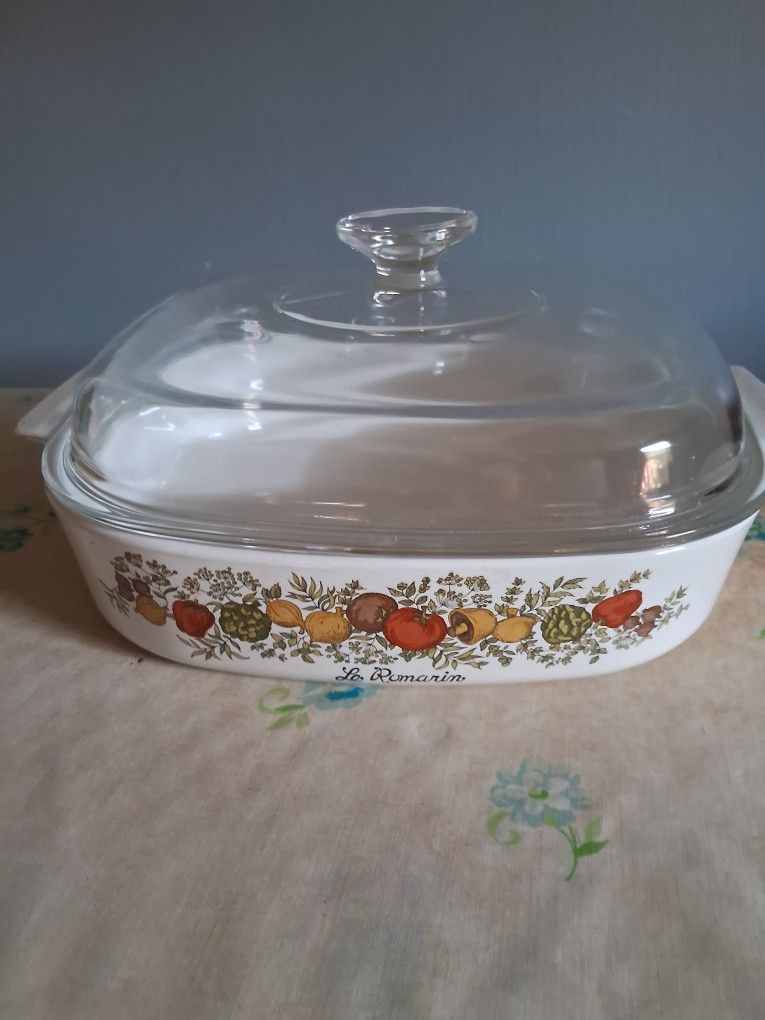 Vintage Corning Ware "Le Romarin"