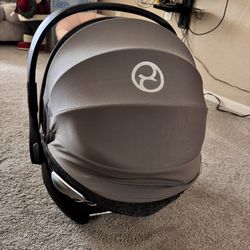 Cybex Cloud Q SensorSafe - Manhattan Grey-mid Grey Infant Car Seat