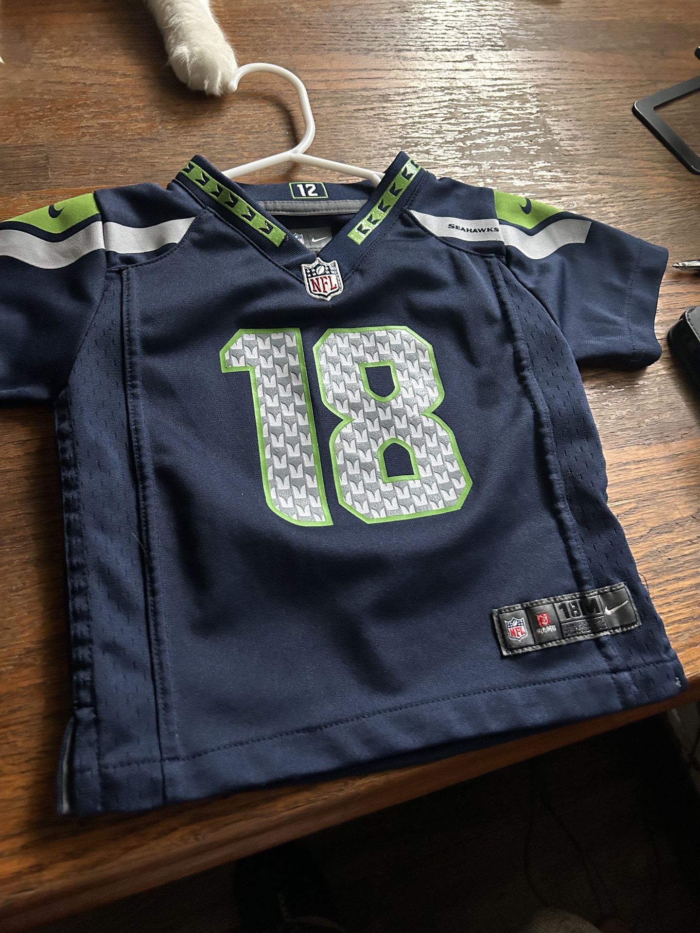 Real NFL Seahawks Jersey