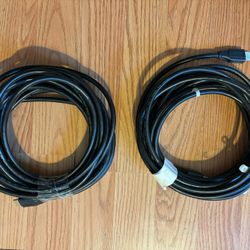 2 15-20ft HDMI cords