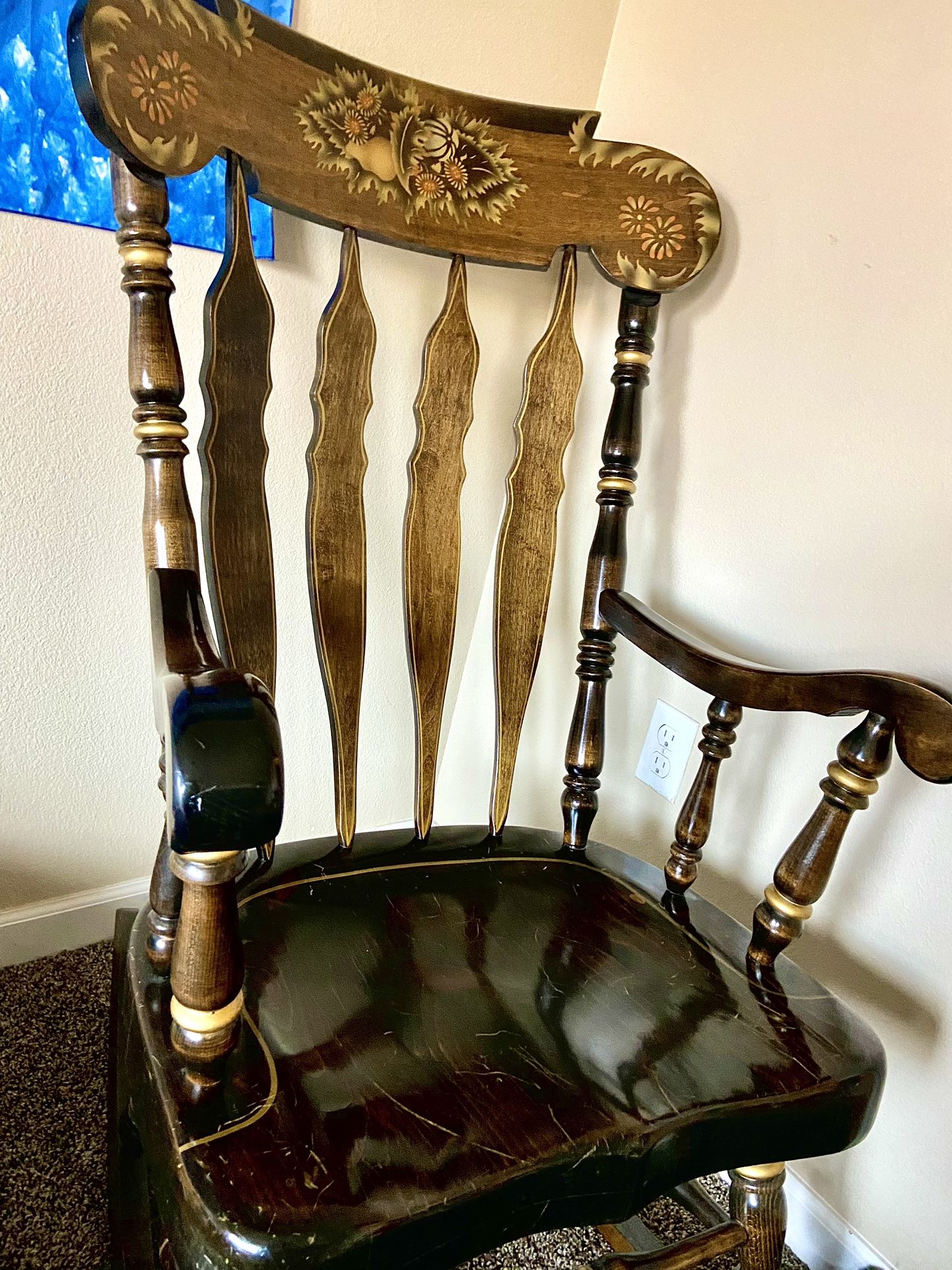 Beautiful Rocking Chair Antique 