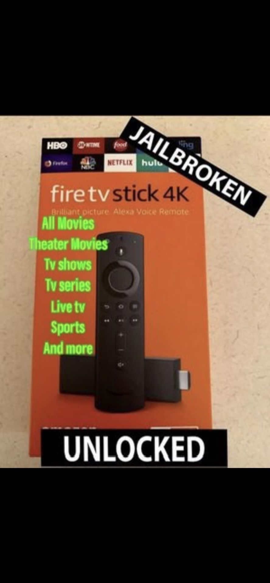 Amazon Fire-sticks Fully Loaded 