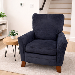 La-Z-Boy Navy Blue Fabric Recliner