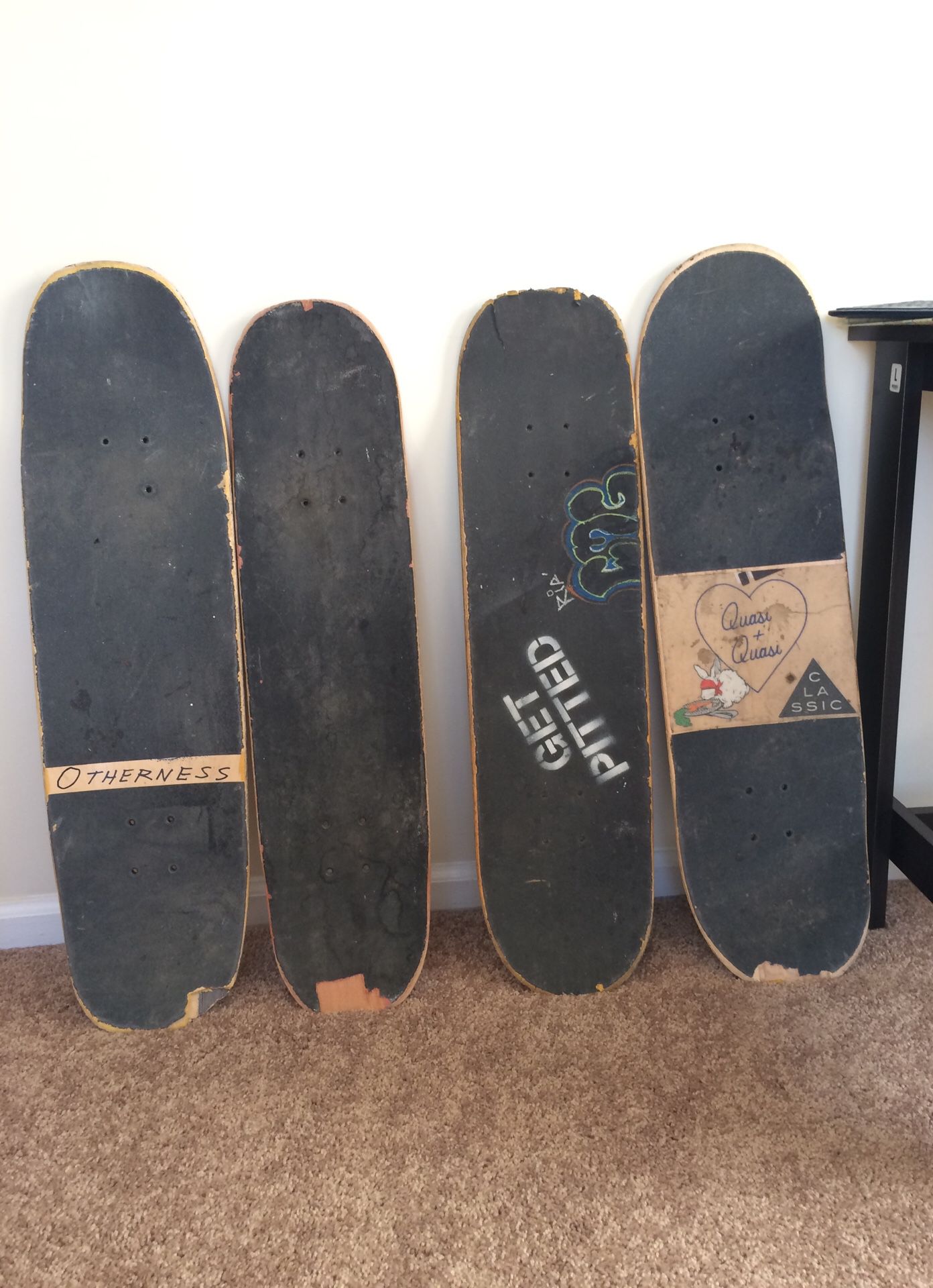 Thrashed Skateboards Good for Projects