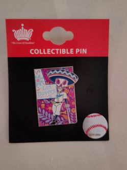 Dia de los muertos Dodgers Pin