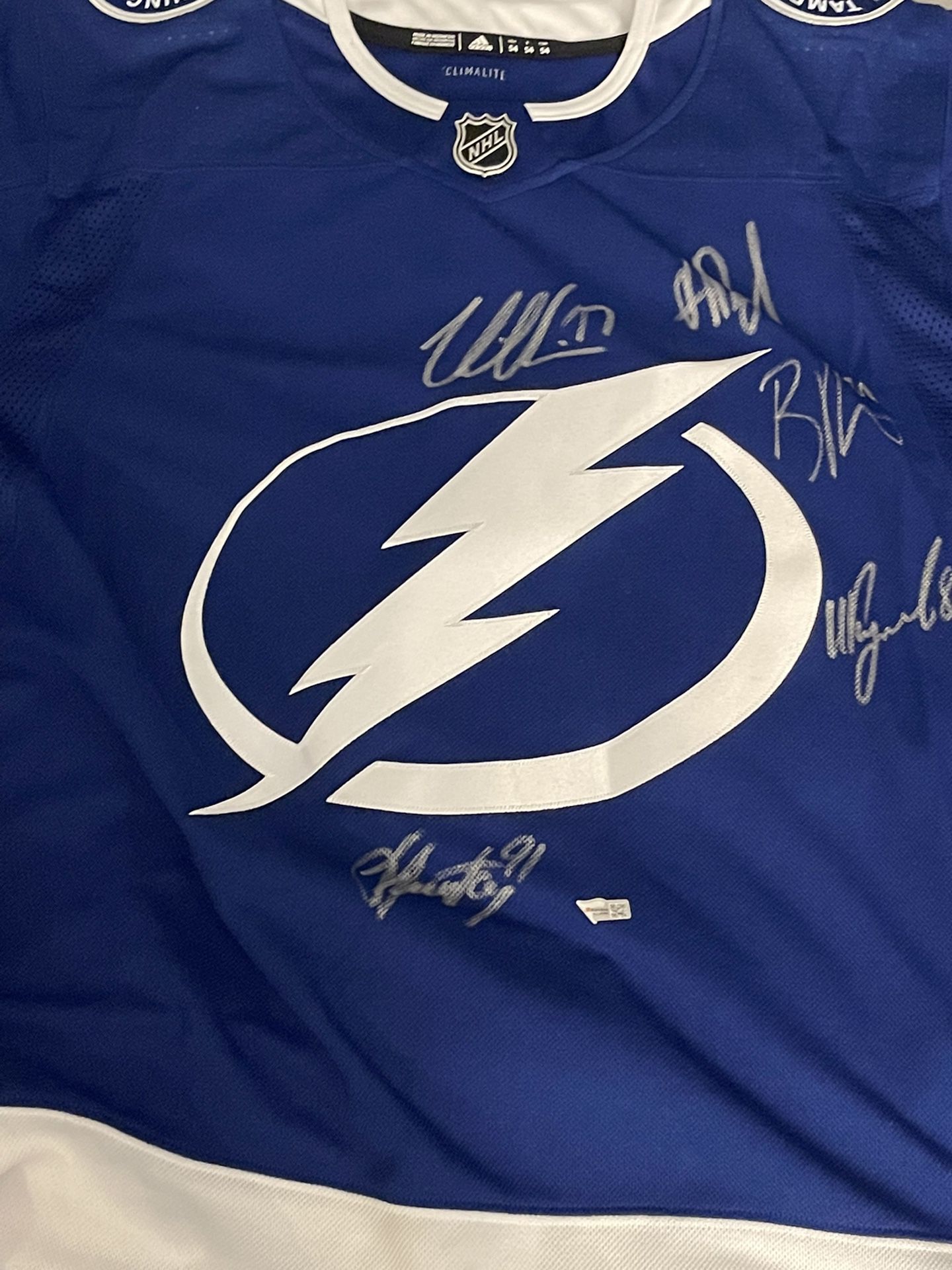 Tampa Bay Lightning - Autographed Jerseys