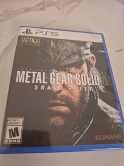 Metal Gear Solid Delta Snake Eater PS5 Tactical Edition