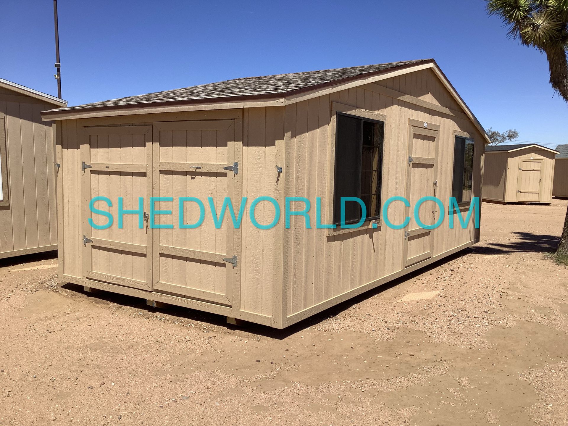 12x24 Peak 7 Shed $9,887 Plus Delivery