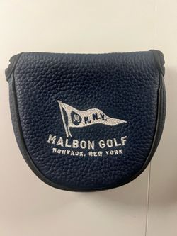 Malbon golf mallet putter cover
