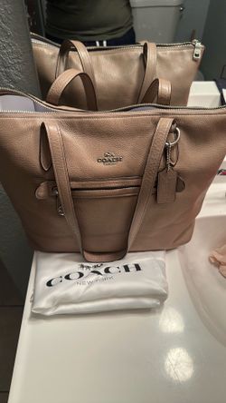 Like new coach beige/ nude color