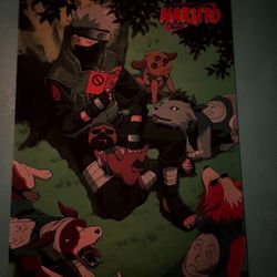Naruto Poster And Plush