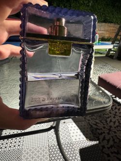 RARE Versace Man a/k/a “The Purple One” - Launch-year 2003 Euroitalia bottle. 100 ml (50 ml remaining).