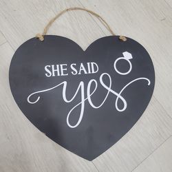 Engagement Sign
