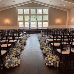 Ceremony Aisle Flowers