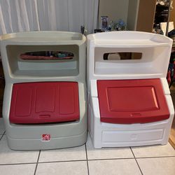 Huge Toy Box/chest And Kids Bikes 
