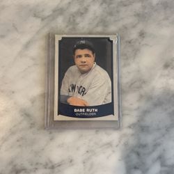 Babe Ruth Baseball Card