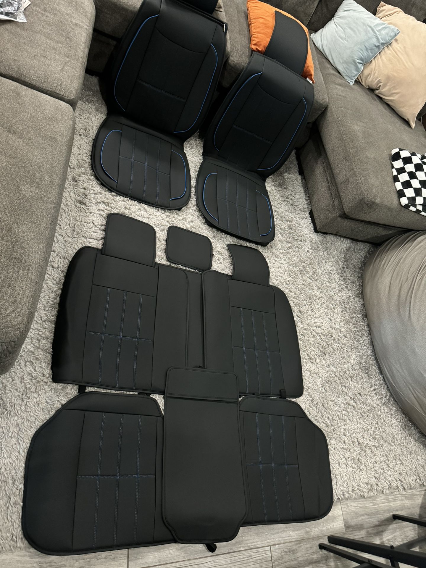 New Full Set Car Seat Covers For Trucks /suvs/sedans (universal)