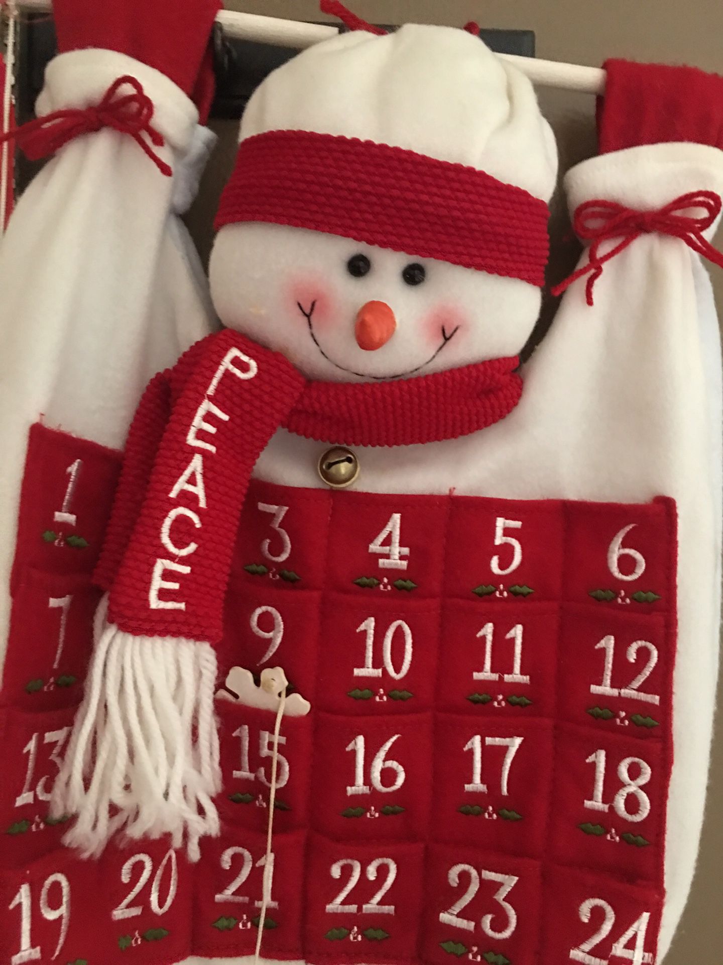 Snowman Christmas countdown
