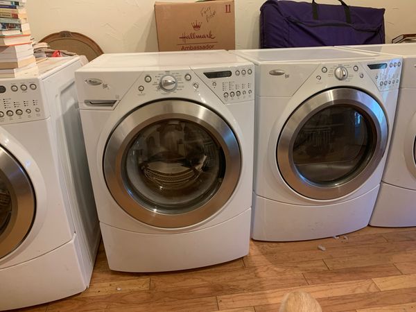 whirlpool duet washer and dryer