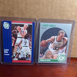 Larry Bird Basketball Card Lot 
