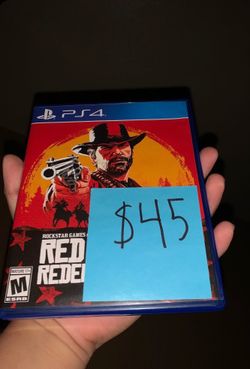 (Rare) PlayStation 4 &’5 video game ps5 ps4 red dead redemption II