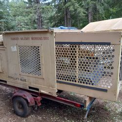 Baddest Dog Cage Ever .military Paid $27]000 still Tagged