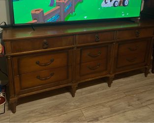 Mid century credenza buffet console dresser