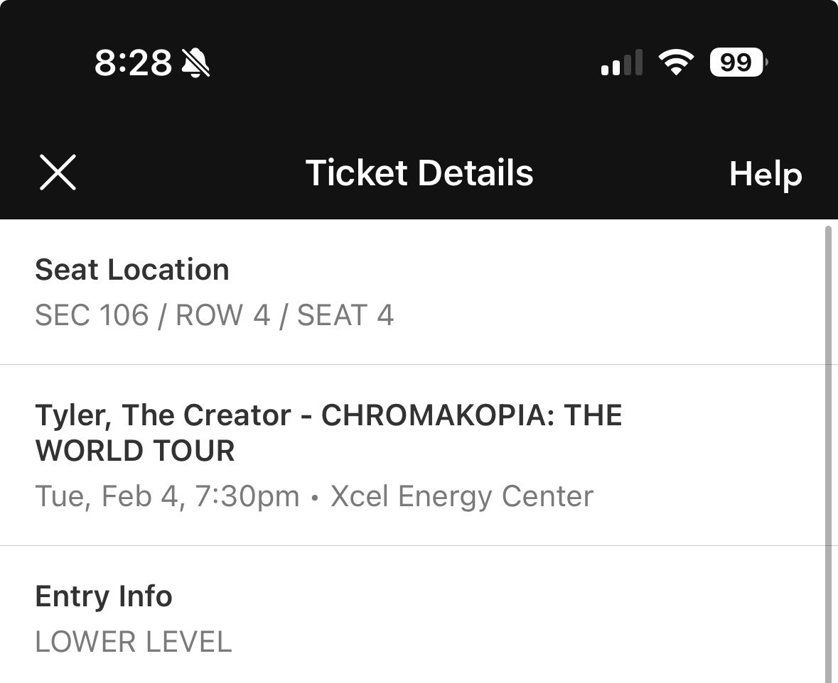 tyler the creator tickets