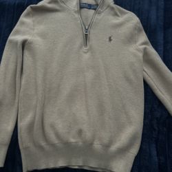 Polo Ralph Lauren Quarter Zip Tan