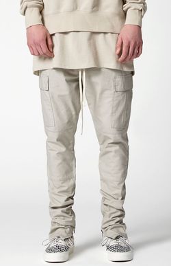 Fear of god essentials ZIP-UP cargo pants -Nike -Adidas
