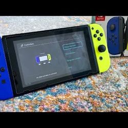 Nintendo Swich With All Wired And Case 